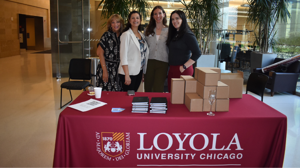 The Nursing Alumni Network posing for a photo.